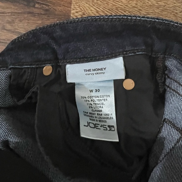 Joe's The Honey Jeans Midnight Blue Curvy Skinny - Picture 2 of 4